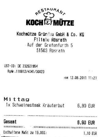 Hffner Kochmtze Restaurant